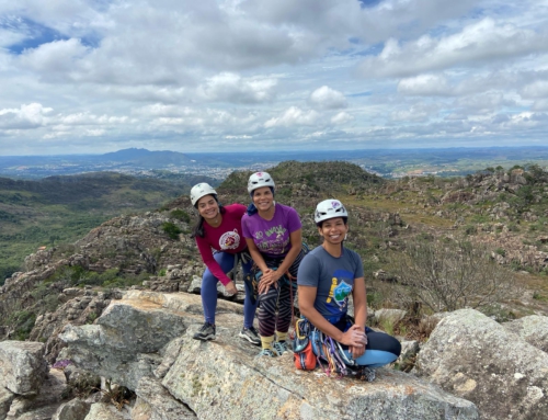 Escalada na Serra do Lenheiro